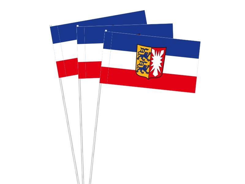 Papierfahnen, Schleswig-Holstein