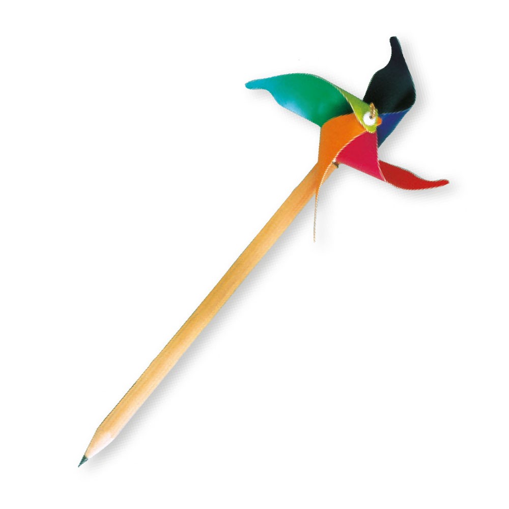 Stiftwindmühlen, bunt Stiftwindmühlen, bunt