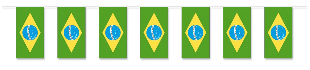 Fahnenketten, Brasilien