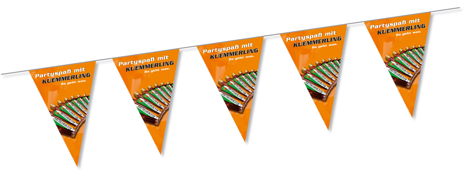 Wimpelkette genäht 250g Pretex